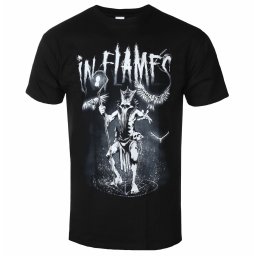 tričko pánské In Flames - Witch Doctor - Glow in the Dark - Black - 14043800