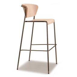 Scab Design designové barové židle Lisa Barstool Wood (výška 75 cm)