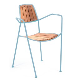 Prostoria designové zahradní židle Osmo Wood Armchair
