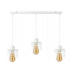 Berge Stropní závěsné svítidlo Beam - 3xE27 - SPRING WHITE PB009-3XKB004