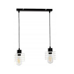 Berge Stropní závěsné svítidlo Beam - 2xE27 - SPRING WHITE P0006-2XKB004