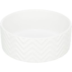 Keramická miska s reliéfem 16 cm, 0,9 l Barva: bílá