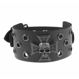 náramek Skull Cross Steel - LSF1 101