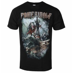 tričko pánské Powerwolf - Sainted By The Storm - Black - 14055700