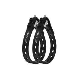 Pásek stahovací gumový FIXPLUS SLIM FIT 23 cm 2 ks ČERNÝ