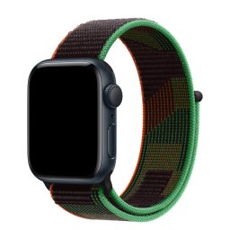 Řemínek iMore NYLON Apple Watch Series 1/2/3 38mm - Black Unity