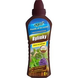 AGRO Organo-minerální kapalné hnojivo na bylinky 1 l 001328