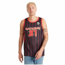 tílko pánské (dres) IRON MAIDEN - KILLERS - BLACK/RED/YELLOW - AMPLIFIED - ZAV836K27