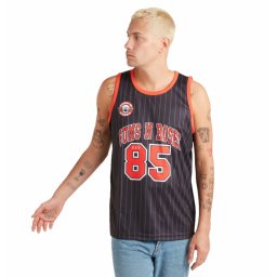 tílko pánské (dres) Guns N' Roses - B BALL - RED/BLACK/SILVER - AMPLIFIED - ZAV836J77