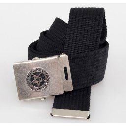 pásek PENTAGRAM - Black - BM001