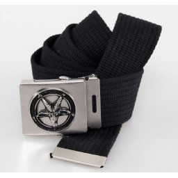 pásek PENTAGRAM - Black - BM002