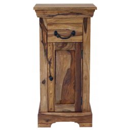 indickynabytek.cz - Skříňka do koupelny Jali 40x80x35 z indického masivu palisandr / sheesham
