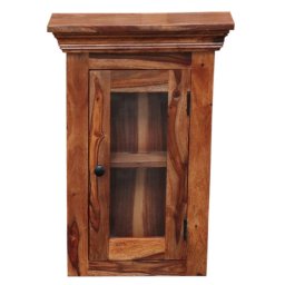 indickynabytek.cz - Nástěnná skříňka do koupelny Jali 40x60x15 z indického masivu palisandr / sheesham
