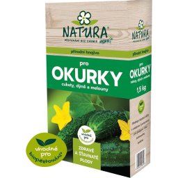 NATURA Přírodní hnojivo pro okurky, cukety a dýně 1,5 kg 000798