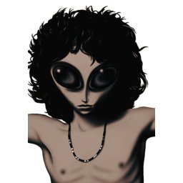 vlajka Jim Morrison - Alien - HFL0139