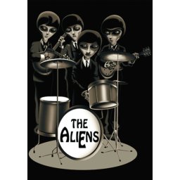 vlajka Beatles - Alien - HFL0144