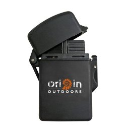 Origin Outdoors zapalovač STORM tryskový vodotěsný ČERNÝ