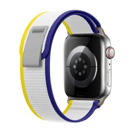 iMore Řemínek Trailový tah Apple Watch Series 6/5/4 a SE (44mm) - kráslovsky modrá-žlutá