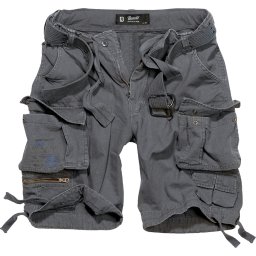 kraťasy pánské BRANDIT - Gladiator Vintage Shorts Anthracite - 2001/5