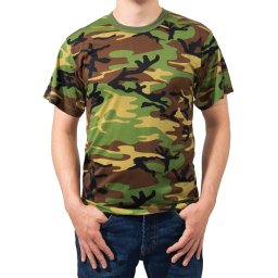 Triko funkční Moisture Wicking krátký rukáv WOODLAND vel. L