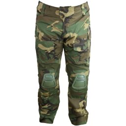Kalhoty taktické s nákoleníky Gen II Spec-Ops WOODLAND vel. L