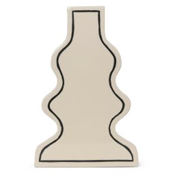 Ferm Living designové vázy Paste Vase - Curvy