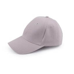 Bavlněná kšiltovka unisex vhodná k dozdobení, barva 3 šedobéžová