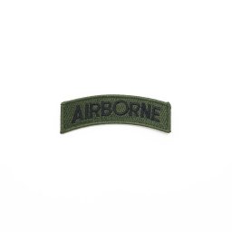 NAVYS nášivka oblouček AIRBORNE - OLIV