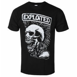 tričko pánské THE EXPLOITED - VINTAGE SKULL - RAZAMATAZ - ST2555