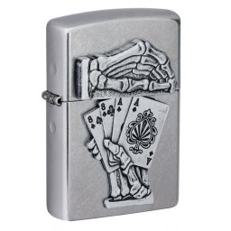 Zapalovač ZIPPO 25633 Dead Man’s Hand Emblem Design