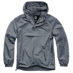 Bunda SUMMER WINDBREAKER ŠEDÁ vel. L