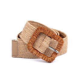 Pásek pružný, barva 2 (4 cm) béžová