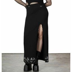 sukně dámská KILLSTAR - La Danse Maxi - Black - KSRA008611