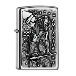 Zapalovač ZIPPO 25556 Aquarius Zodiac Emblem