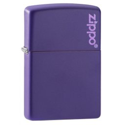 Zapalovač ZIPPO 26097 Purple Matte Zippo Logo