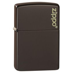 Zapalovač ZIPPO 26911 Brown Zippo Logo