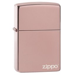 Zapalovač ZIPPO 26908 High Polish Rose Gold Zippo Logo