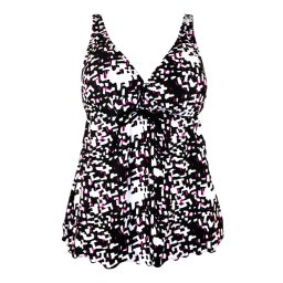 Delaney tankini plavky - horní díl S136-4 XL černá