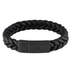 Pletený kožený náramek Zippo 45051