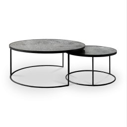 Ethnicraft designové konferenční stolky Nesting Coffe Table Set