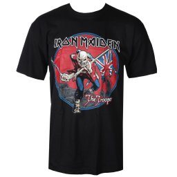 tričko pánské Iron Maiden - Trooper - Red Sky Black - ROCK OFF - IMTEE71MB