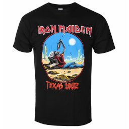 tričko pánské Iron Maiden - The Beast Tames Texas BL - ROCK OFF - IMTEE110MB