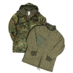 Bunda BW s kapucí a vložkou FLECKTARN vel. 8