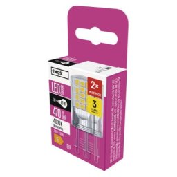 EMOS LED žárovka Classic JC 4W G9 neutrální bílá