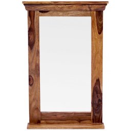 indickynabytek.cz - Zrcadlo Jali 60x90 z indického masivu palisandr / sheesham