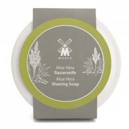 Mühle Aloe Vera mýdlo na holení v porcelánové misce 65g