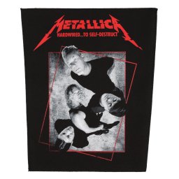 nášivka velká METALLICA - HARDWIRED CONCRETE - RAZAMATAZ - BP1069