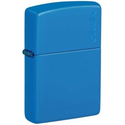 Zapalovač ZIPPO 26089 Sky Blue Matte Zippo Logo