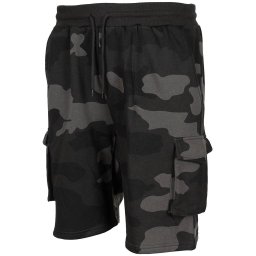 Kraťasy teplákové JOGGER DARK CAMO vel. S