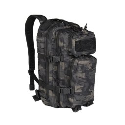 MIL-TEC batoh malý ASSAULT I LASER CUT DARK CAMO